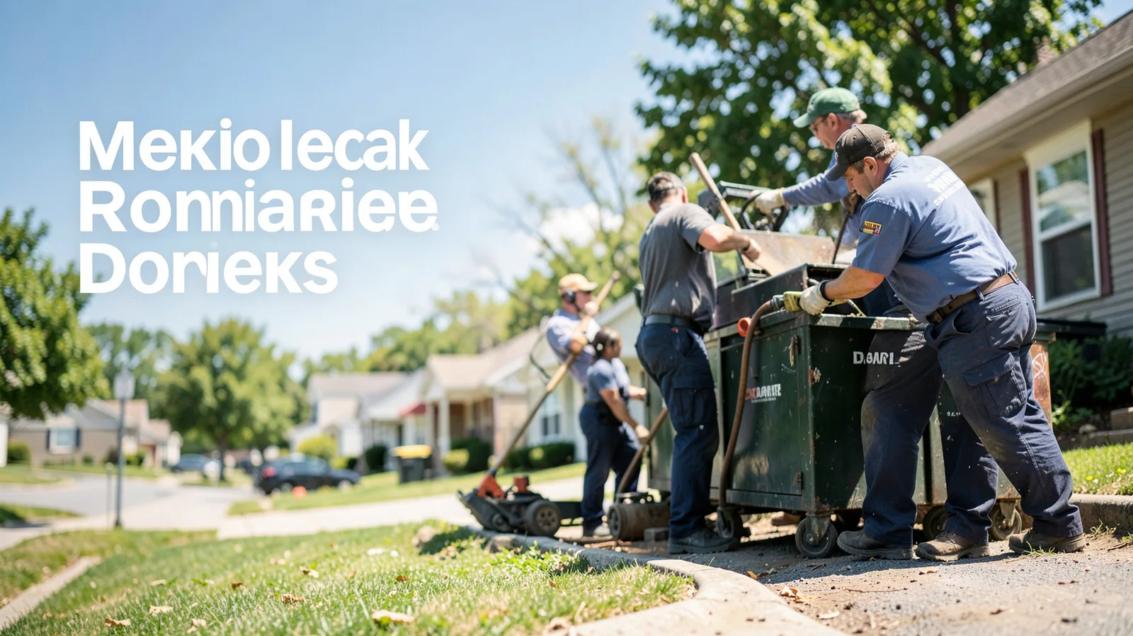 Garbage Disposal Repair in Weston, PA near me